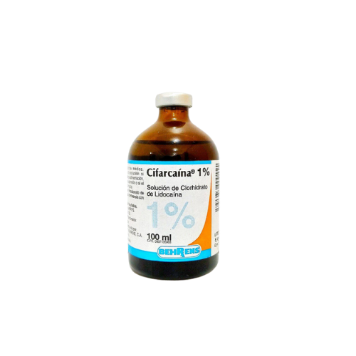 CIFARCAINA  1´% X 100 SOLUCION I.V. (BEHRENS)