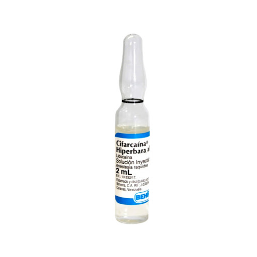 [7592637000193] CIFARCAINA HIPERBARA  5´% X 1 AMPOLLA 2ML (BEHRENS)