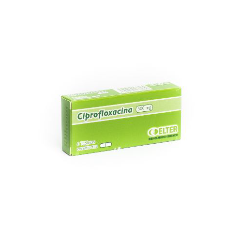CIPROFLOXACINA  500MG X 6 TABLETAS (LA SANTE)