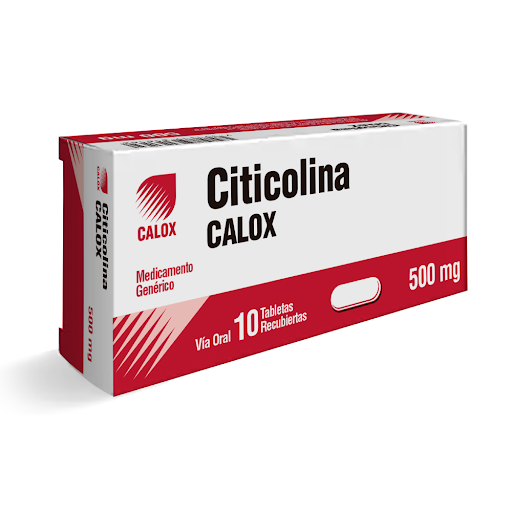 CITICOLINA  500MG X 10 TABLETAS (CALOX)