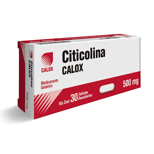 CITICOLINA  500MG X 30 TABLETAS (CALOX)