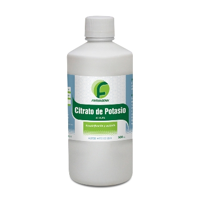 [112345202237] CITRATO DE POTASIO  10% X 500ML SOLUCION (FARMAGENIK)