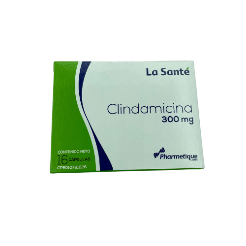 [7703763629251] CLINDAMICINA  300MG X 16 CAPSULAS (LA SANTE)