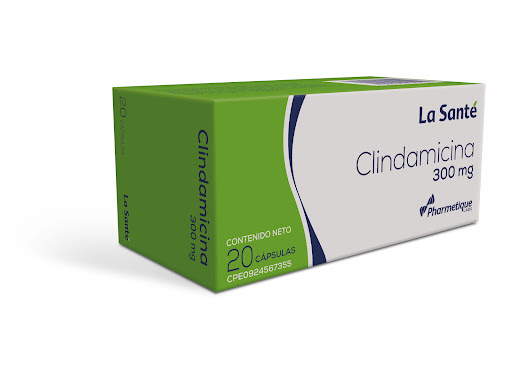 [7592454004190] CLINDAMICINA  300MG X 20 CAPSULAS (LA SANTE)
