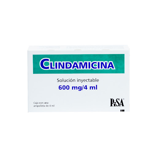CLINDAMICINA 600 MG/ 4ML I.M/ I.V X 1 AMPOLLA (PISA)