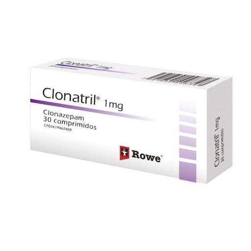 [7591619520599] CLONATRIL (CLONAZEPAM) 1MG X 30 COMPRIMIDOS (MEGALABS)