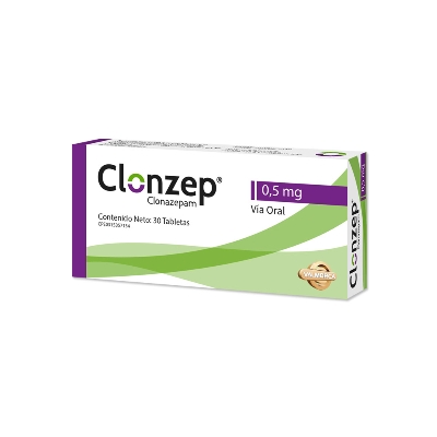CLONZEP (CLONAZEPAM) 0.5MG X 30 TABLETAS (VALMORCA)