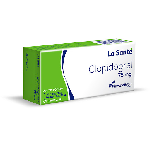 CLOPIDOGREL  75MG X 14 TABLETAS (LA SANTE)