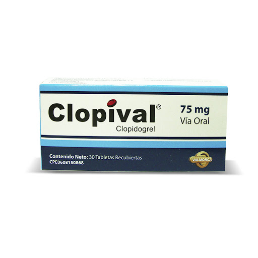 [7591020008037] CLOPIVAL (CLOPIDOGREL) 75MG X 30 TABLETAS (VALMORCA)