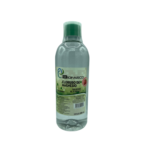 [7591616002951] CLORURO DE MAGNESIO  3.33´% X 500ML SOLUCION (BIOFARCO)
