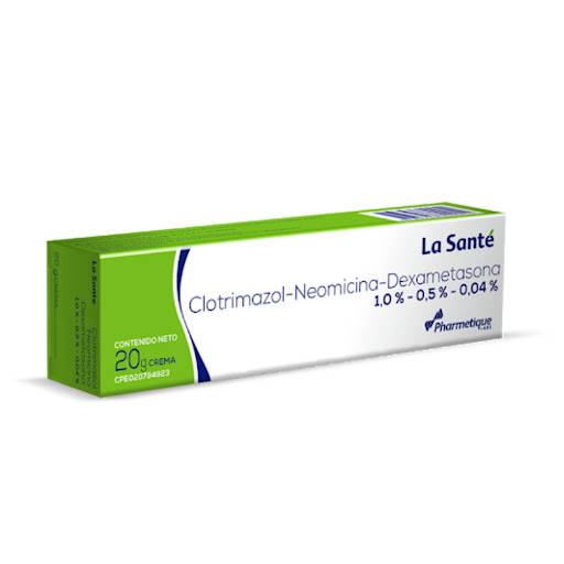 [7592454003704] CLOTRIMAZOL - DEXAMETASONA - NEOMICINA  0.1´%-0.04´%-0,5´% X 20G CREMA (LA SANTE)