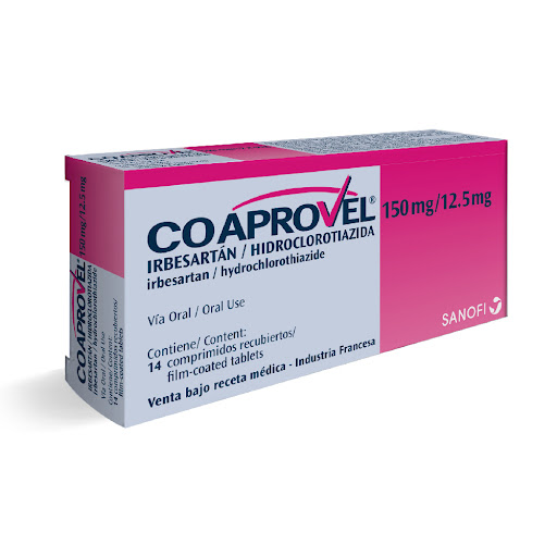 [3582910027775] COAPROVEL  (IRBESARTAN - HIDROCLOROTIAZIDA) 150MG/12.5MG X 14 COMPRIMIDO (SANOFI)