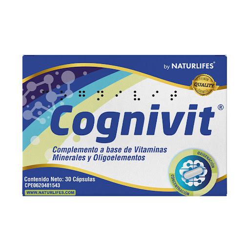 [7596526001384] COGNIVIT (MULTIVITAMINICO)  X 30 CAPSULAS (NATURLIFE'S)