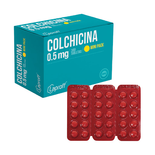COLCHICINA  0.5MG X BLISTER 10 TABLETAS (LAPROFF)
