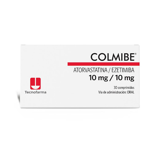 [7730766003214] COLMIBE 10MG X 10MG ATORVASTATINA/EZETIMIBA X30 COMPRIMIDOS