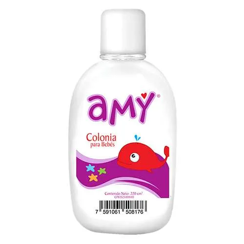 [7591061508176] COLONIA PARA BEBE 220ML (AMY)