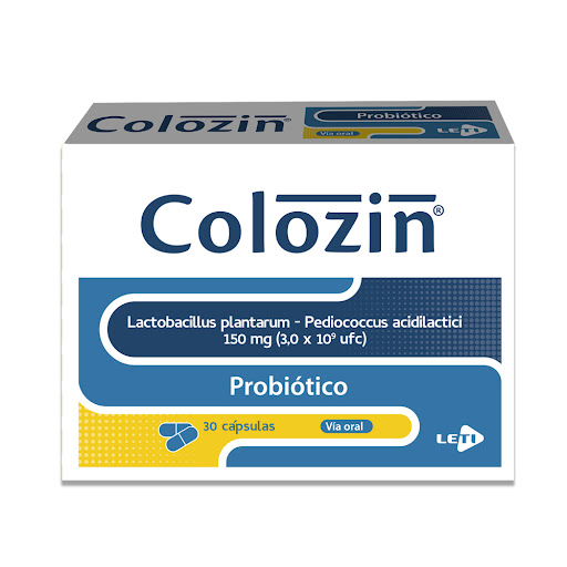 COLOZIN (LACTOBACILLUS PLANTARUM-PEDIOCOCCUS)150MG X 30 CAPSULAS (LETI)