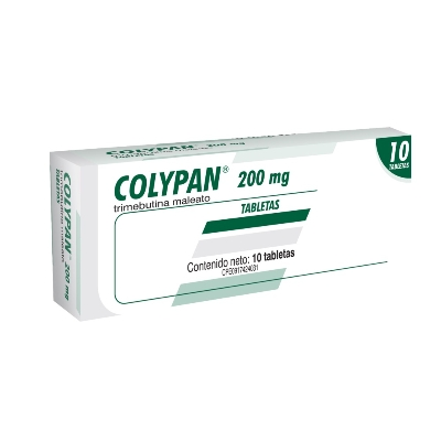 [7591821210264] COLYPAN (TRIMEBUTINA) 200MG X 10 TABLETAS (FARMA)