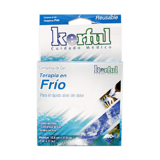 COMPRESA GEL FRÍO KERFUL   X 1 UNIDAD