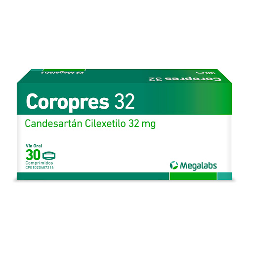 COROPRES (CANDESARTAN) 32MG X 30 COMPRIMIDOS (MEGALABS)