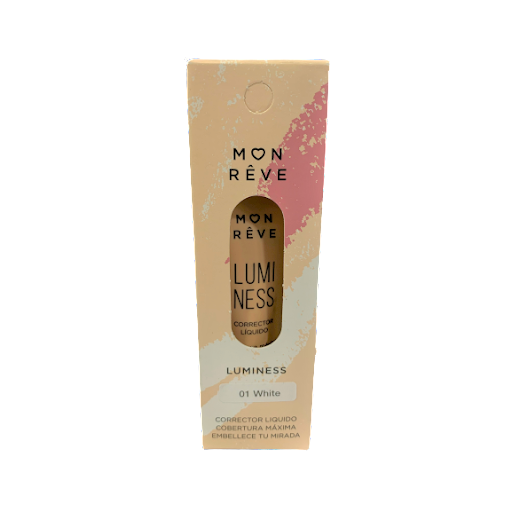 [7591566026847] CORRECTOR BLISTER LUMINESS WHITE 01 (MONREVE)