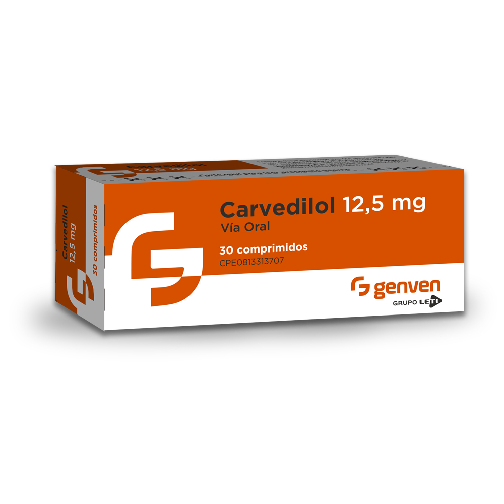 [7591585365644] COVENTROL (CARVEDILOL) 12.5MG X 30 COMPRIMIDOS (LETI)