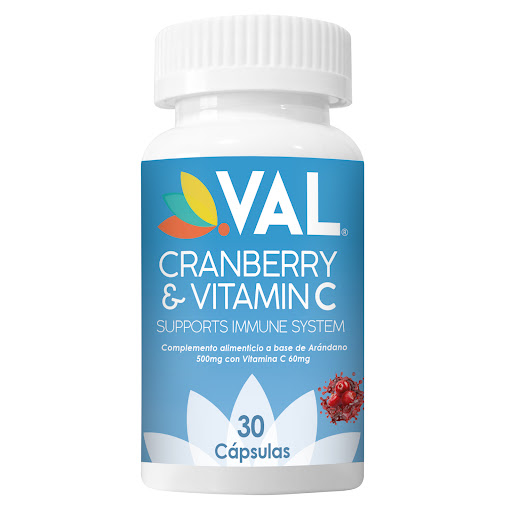 [617748376283] CRANBERRY & VITAMIN C  X 30 CAPSULAS (VALNATURAL)