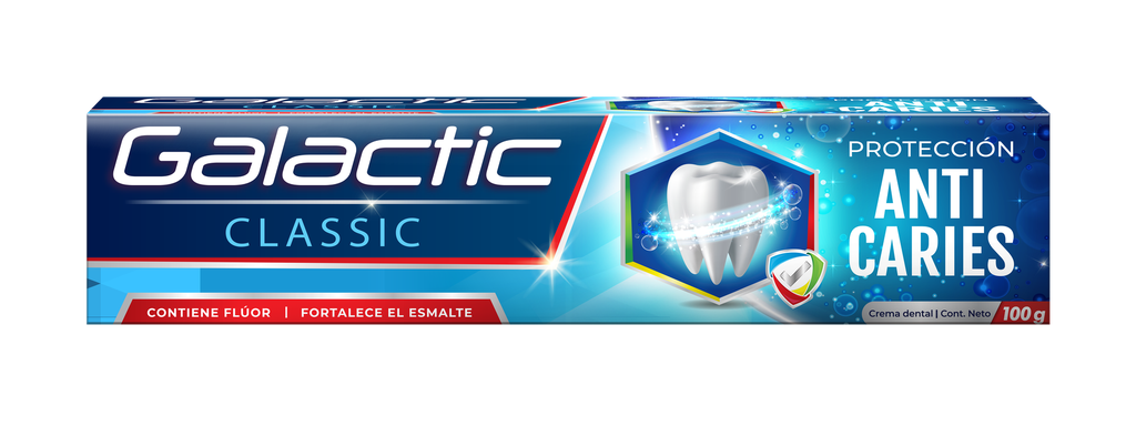 [7595751001350] CREMA  DENTAL CLASSIC X 100 GR (GALACTIC)