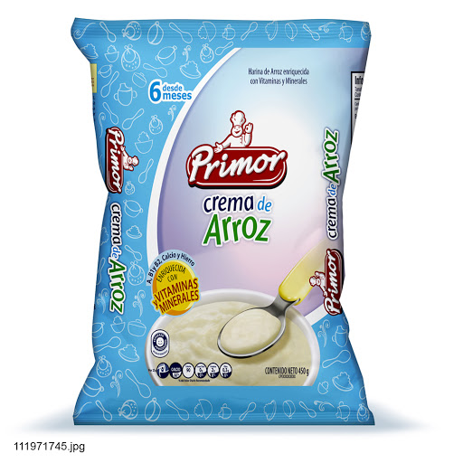 CREMA DE ARROZ ENRIQUECIDA BOLSA 450GR (PRIMOR)