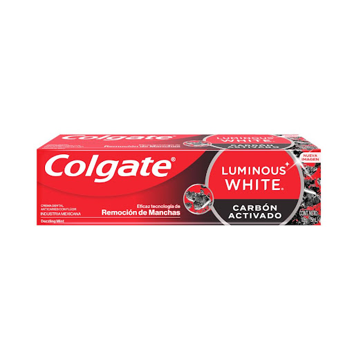 [7509546651019] CREMA DENTAL LUMINOUS WHITE CARBON ACTIVADO 75ML (COLGATE-PALMOLIVE)