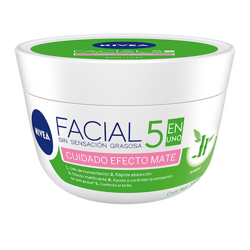 [40067094] CREMA FACIAL 5 EN 1 EFECTO MATE 200ML (NIVEA)