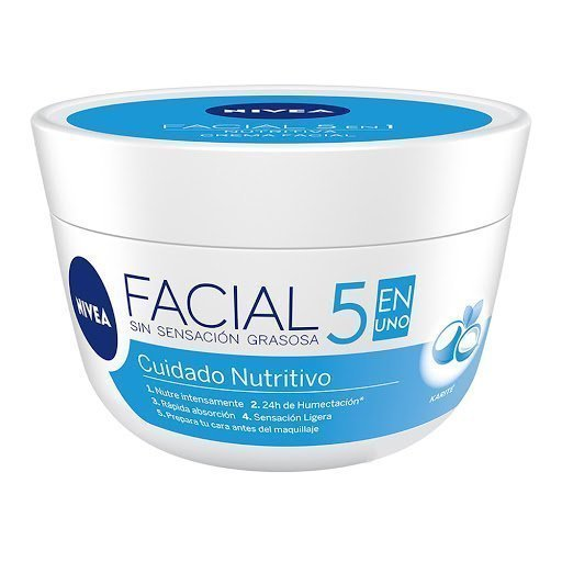 [42270010] CREMA FACIAL 5 EN 1 NUTRITIVA 200ML (NIVEA)
