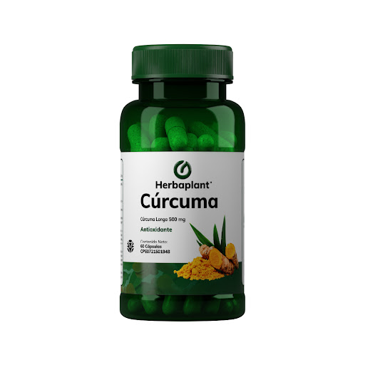 [7592710000010] CURCUMA 500MG X 60 CAPSULAS (HERBAPLANT)