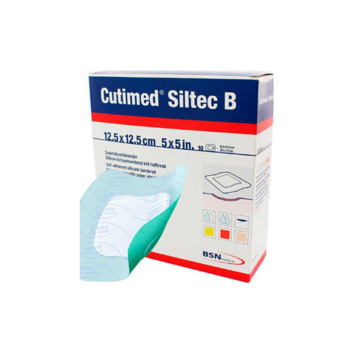 CUTIMED SILTEC SORBACT   12.5CMX12.5CM X 1 UNIDAD (BSN)
