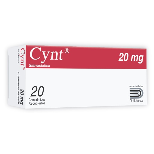 [7592803001603] CYNT (SIMVASTATITA) 20MG X 20 COMPRIMIDOS (DOLLDER)