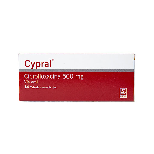 [7592601200888] CYPRAL (CIPROFLOXACINA) 500MG X 14 TABLETAS (MEYER)