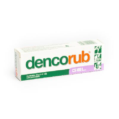 DENCORUB GEL (SALICILATO DE METILO)  X 40G (PONCE&BENZO)