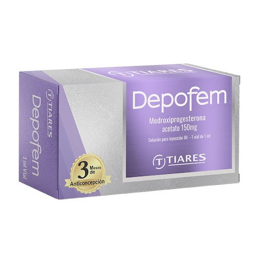 [196852644438] DEPOFEM (ACETATO DE MEDROXIPROGESTERONA) 150MG X 1 AMPOLLA (TIARES)