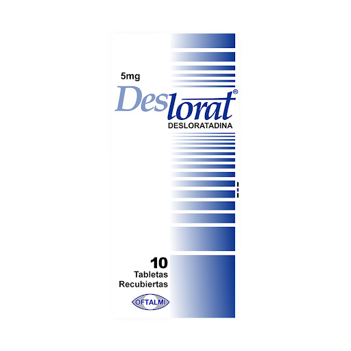 DESLORAT (DESLORATADINA) 5MG X 10 TABLETAS (OFTALMI)