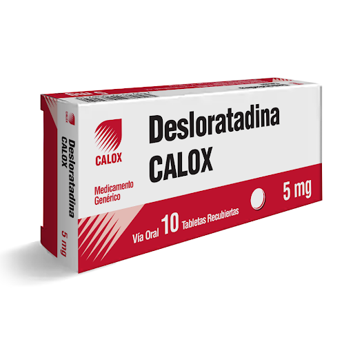 DESLORATADINA  5MG X 10 TABLETAS (CALOX)
