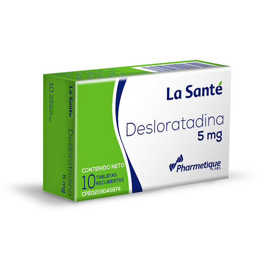 DESLORATADINA  5MG X 10 TABLETAS (LA SANTE)