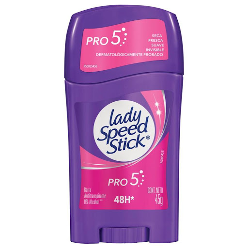 [7509546057545] DESODORANTE EN BARRA PRO 5 45 GR (LADY SPEED STICK)