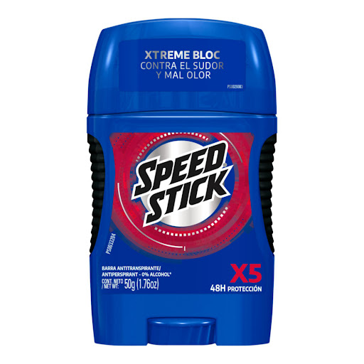 DESODORANTE EN BARRA X5 24/7 X 50 GR (SPEED STICK)