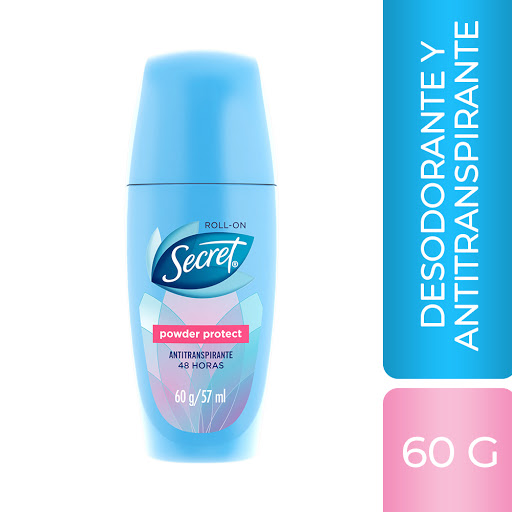 DESODORANTE EN ROLL ON POWDER PROTECT X 60 ML (SECRET)