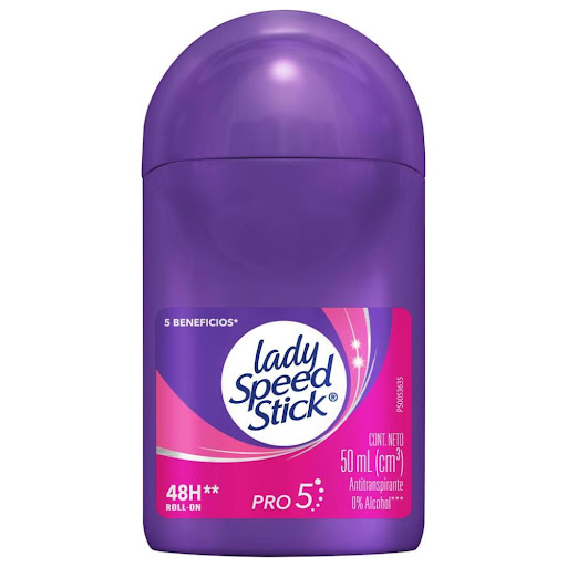 DESODORANTE EN ROLL ON PRO 5 X 50 ML (LADY SPEED STICK)