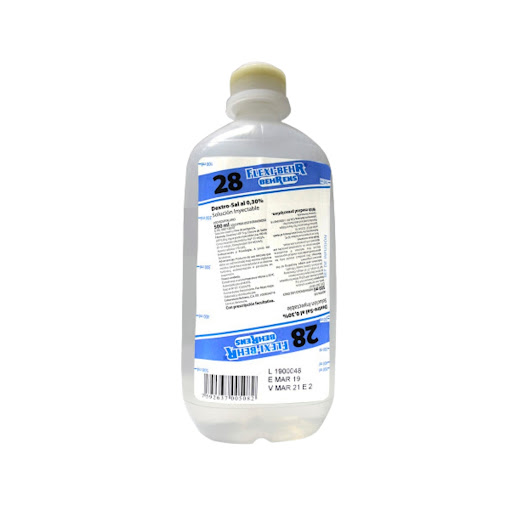 [7592637005082] DEXTRO-SAL SOLUCION N28  0.30% X 500ML (BEHRENS)