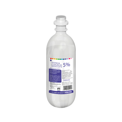 [7597285000441] DEXTROSA 5% EN CLORURO DE SODIO 0.9% 500ML