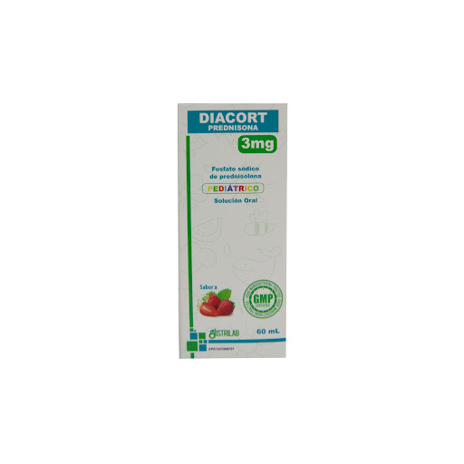 DIACORT SUSPENSION PEDIATRICA (PREDNISOLONA) 3MG X 60ML (CR DISTRILAB)