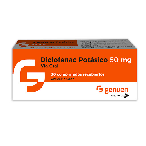 [7591585379245] DICLOFENAC POTASICO  50MG X 30 COMPRIMIDOS (GENVEN)