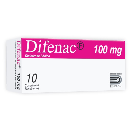 DIFENAC FORTE (DICLOFENAC SODICO) 100MG X 10 COMPRIMIDOS (DOLLDER)